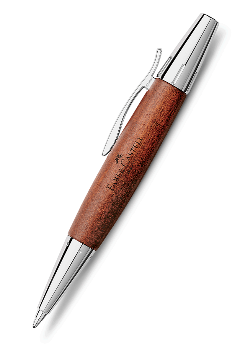 FABER-CASTELL Kugelschreiber E-Motion - Birnbaum braun 148382