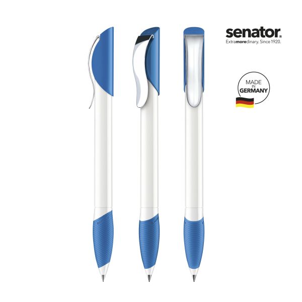 SENATOR Kugelschreiber HATTRIX Polished Basic SG MC 3201 Pantone 2935 Blau