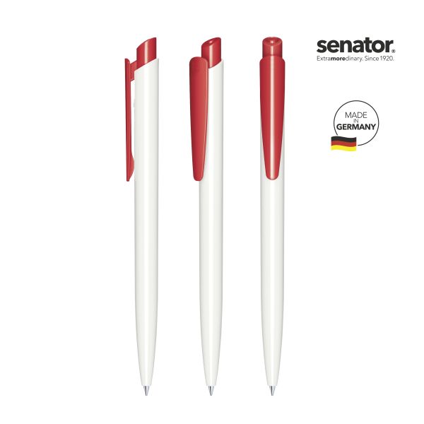 SENATOR Kugelschreiber DART Polished Basic 2959 Pantone 186 Rot