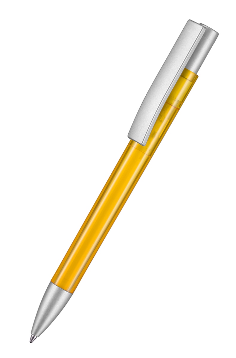 Ritter Pen Kugelschreiber Stratos Transparent SI 37901 Mango-Gelb 3505