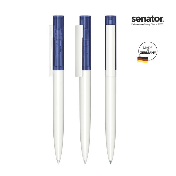 SENATOR Kugelschreiber HEADLINER Clear Basic 3281 Dunkelblau Pantone 2757