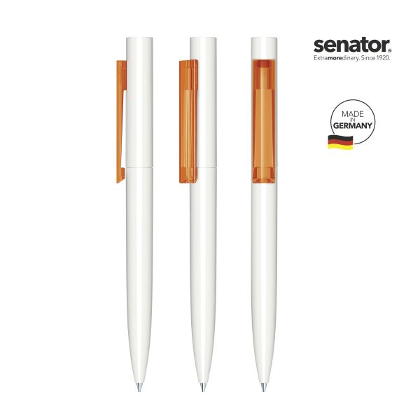SENATOR Kugelschreiber HEADLINER Polished Basic 3280 Orange Pantone 151