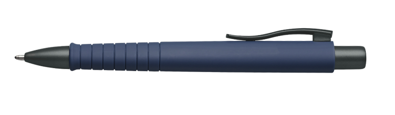 FABER-CASTELL Kugelschreiber Poly Ball Urban Navy Blue inkl. Lasergravur auf dem Clip
