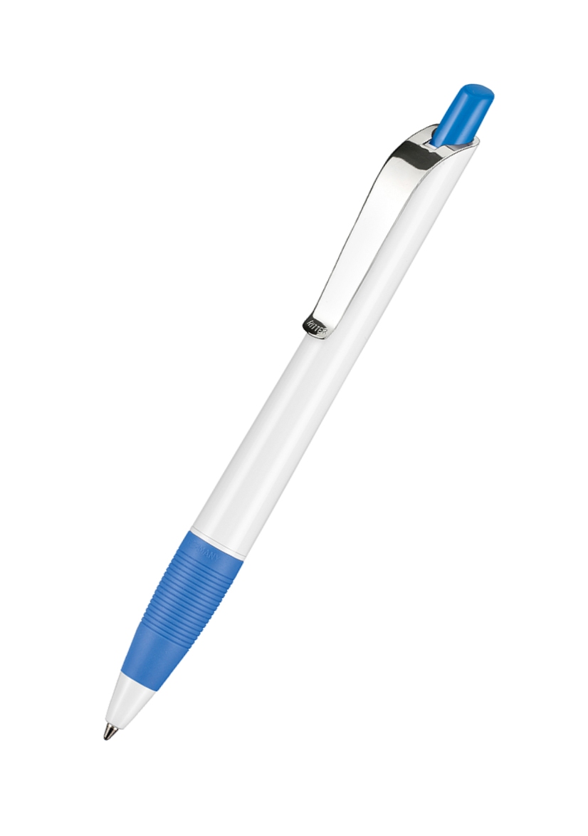 Ritter Pen Kugelschreiber Bond Shiny 08910 Himmel-Blau 1301