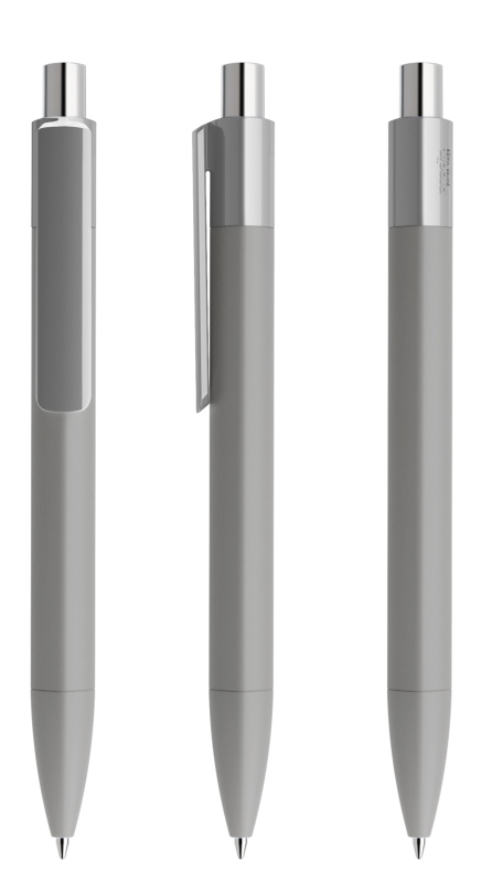 DS4PRR-R70-Z_prodir_Kugelschreiber prodir DS4 Kugelschreiber PRR-Z Soft Touch R70 delfingrau