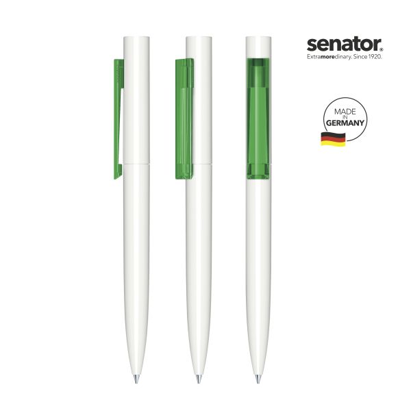 SENATOR Kugelschreiber HEADLINER Polished Basic 3280 Dunkelgrün Pantone 347