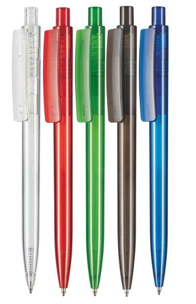 RITTER-PEN Kugelschreiber PETRO Transparent 10087 Feuer-Rot