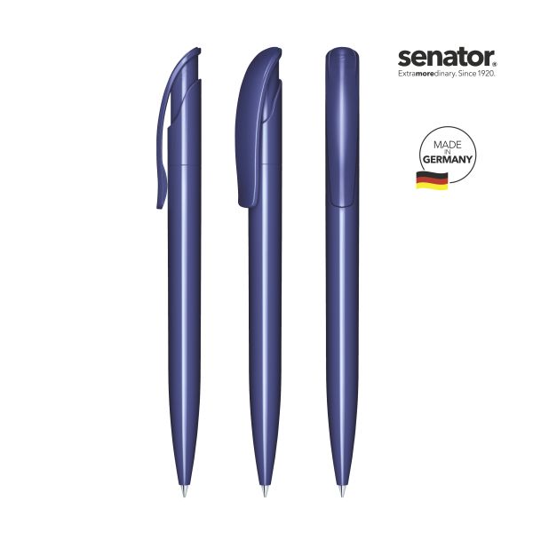 SENATOR Kugelschreiber CHALLENGER Polished 2416 Pantone 2757 Blau