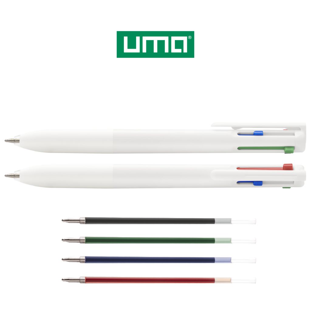 UMA Vierfarb-Kugelschreiber 4TunePen 0-4400 weiss