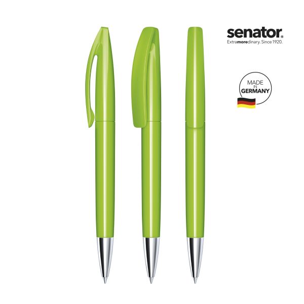 SENATOR Kugelschreiber BRIDGE Polished MT 3252 Pantone 376 Grün
