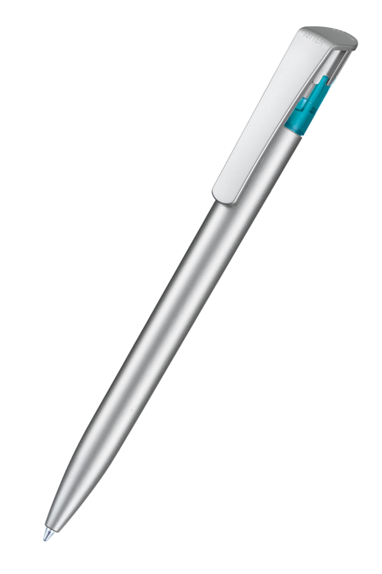 Ritter Pen Kugelschreiber All-Star Silver 50070 Türkis 4127