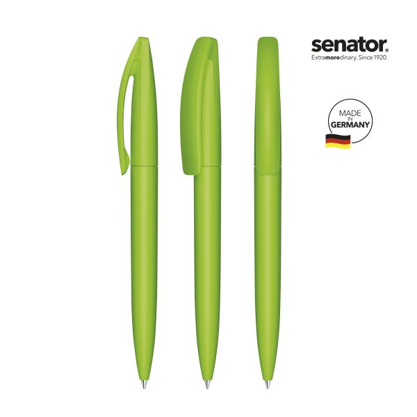 SENATOR Kugelschreiber BRIDGE Softtouch 3257 Pantone 376 Grün