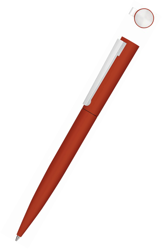 UMA Kugelschreiber BRUSH GUM 0-9610 Rot