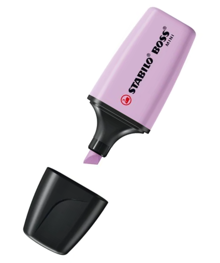 STABILO BOSS ORIGINAL MINI Pastel Textmarker Lila