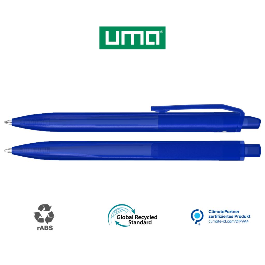 UMA Kugelschreiber ALIGN frozen RECY 0-0540 dunkelblau
