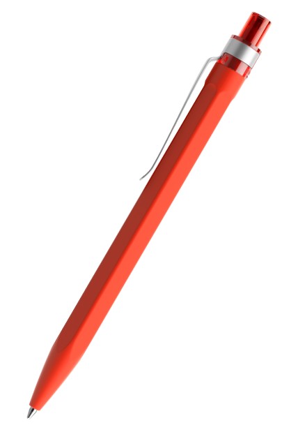QS50 prodir Kugelschreiber PRS Metall-Clip R20 red