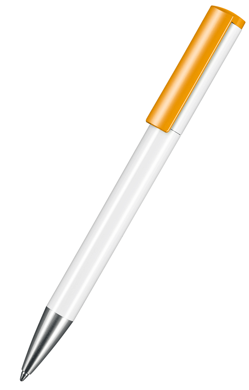 Ritter Pen Kugelschreiber Lift 03800 Weiß 0101 mit Apricot 0201