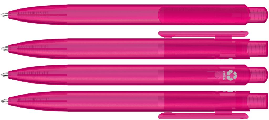 UMA Kugelschreiber STAGE frozen RECY 0-0550 magenta