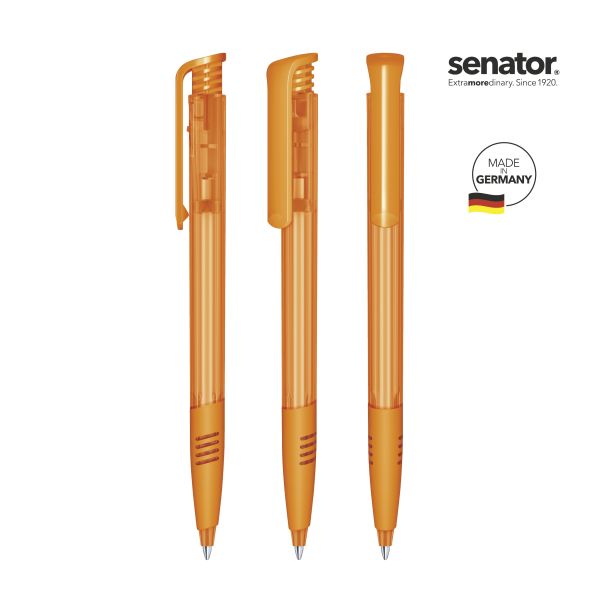 SENATOR Kugelschreiber SUPER HIT Clear SG 2234 Pantone 151 Orange