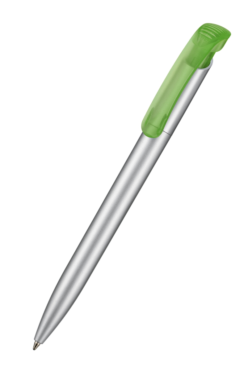 Ritter Pen Kugelschreiber Clear Silver F 32000 Kiwi-Grün 4020