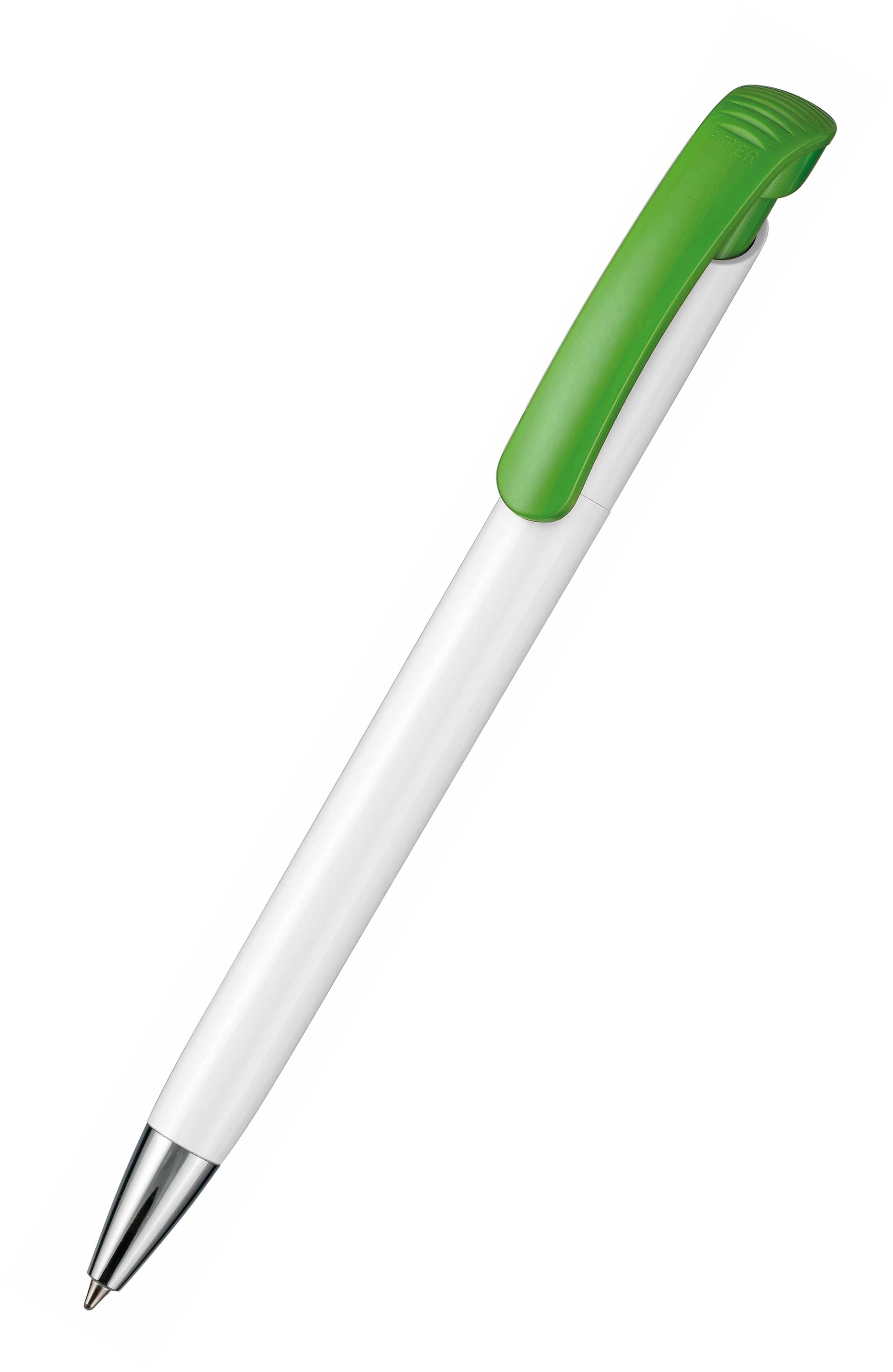 Ritter Pen Kugelschreiber Bonita 02250 Clip Apfel-Grün 4076