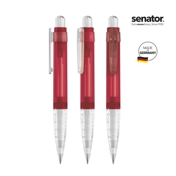 SENATOR Kugelschreiber BIG PEN Frosted 1177 Pantone 202 Rot
