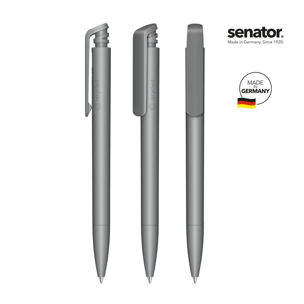 SENATOR Kugelschreiber TRENTO MATT RECYCLED 3305 - Cool Gray 9