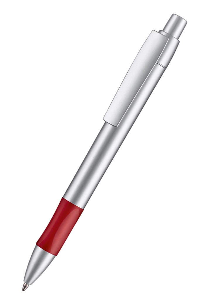 Ritter Pen Kugelschreiber Cetus Silver 30119 Feuer-Rot 3609