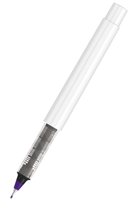 UMA Fineliner RECYCLED PET PEN PRO FL weiß 0-2254 Dunkelviolett