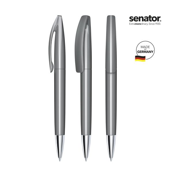 SENATOR Kugelschreiber BRIDGE Polished MT 3252 Cool Gray 9