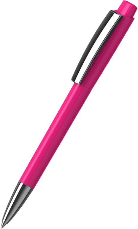 Klio-Eterna Kugelschreiber Zeno high gloss MMn 41270 Magenta TTV