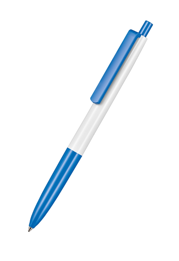 Ritter Pen Kugelschreiber New Basic 19300 Weiß-Himmel-Blau 1301