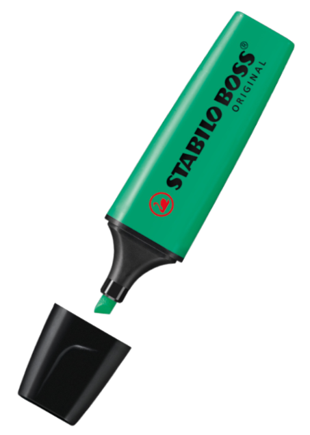 STABILO BOSS ORIGINAL Textmarker türkis