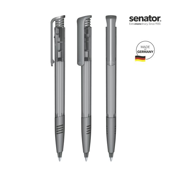 SENATOR Kugelschreiber SUPER HIT Clear SG 2234 Cool Gray 9