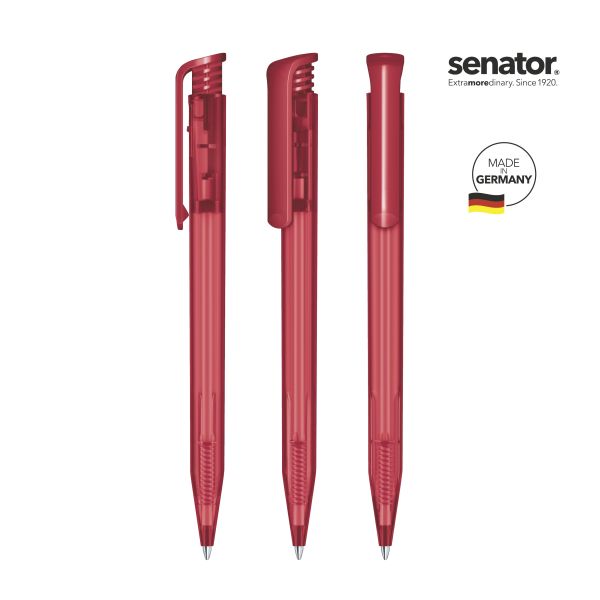 SENATOR Kugelschreiber SUPER HIT Frosted 2244 Pantone 201 Rot