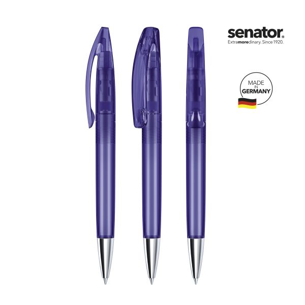 SENATOR Kugelschreiber BRIDGE Clear MT Pantone 267 Violett