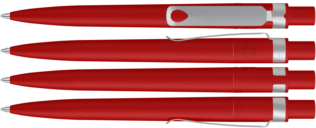 UMA Kugelschreiber RECYCLED PET PEN CORE F 0-2350 rot
