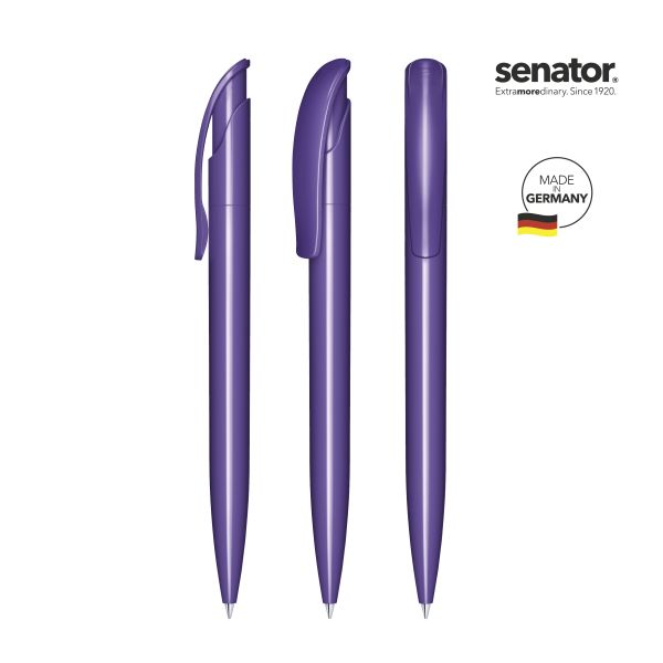 SENATOR Kugelschreiber CHALLENGER Polished 2416 Pantone 267 Violett