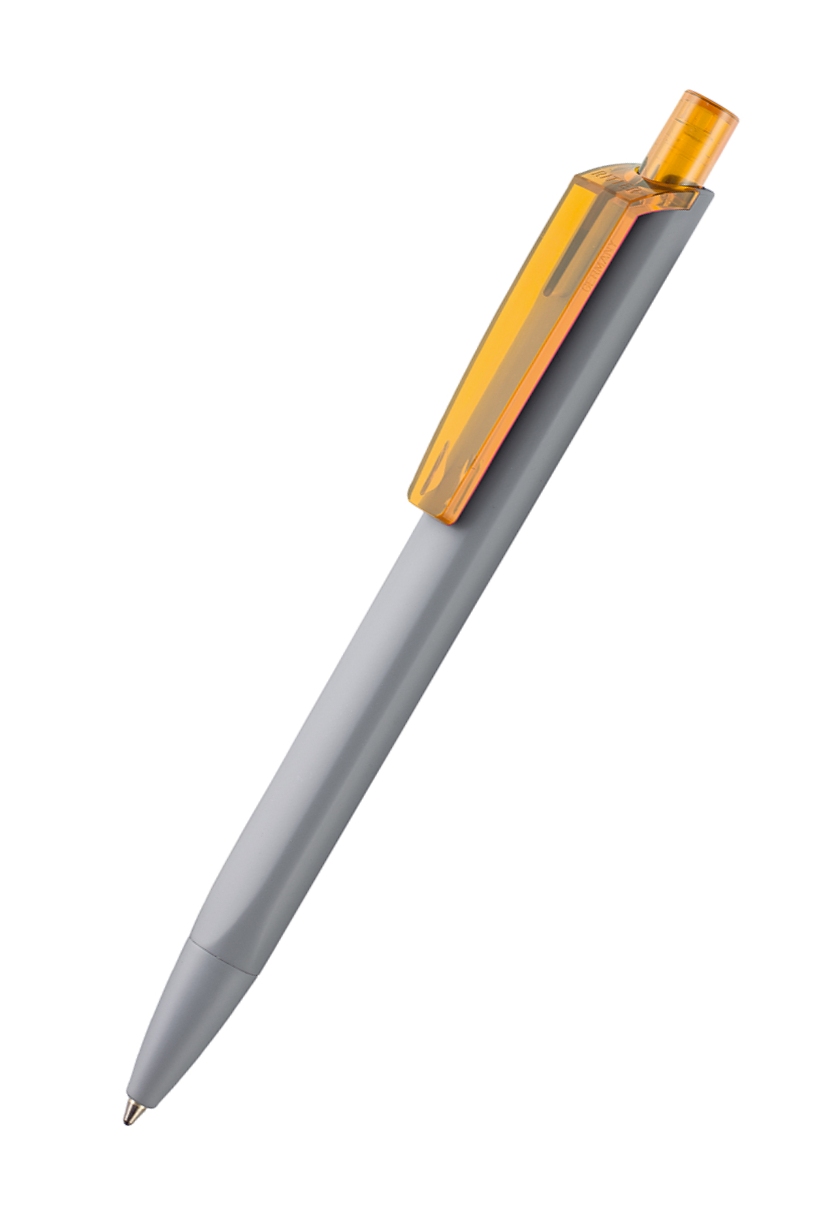 Ritter Pen Kugelschreiber Tri-Star Soft STP 43531 Grau 1400 Mango-Gelb 3505