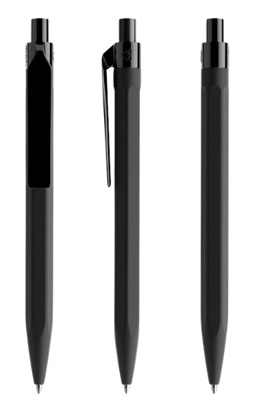 QS50 prodir Kugelschreiber PRT Flat-Clip R75 black