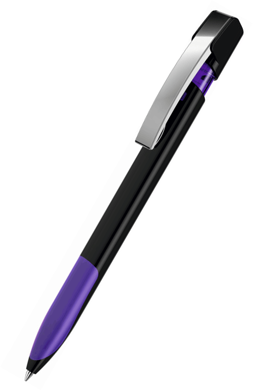 UMA Kugelschreiber SKY grip M 0-0126 Schwarz-Violett