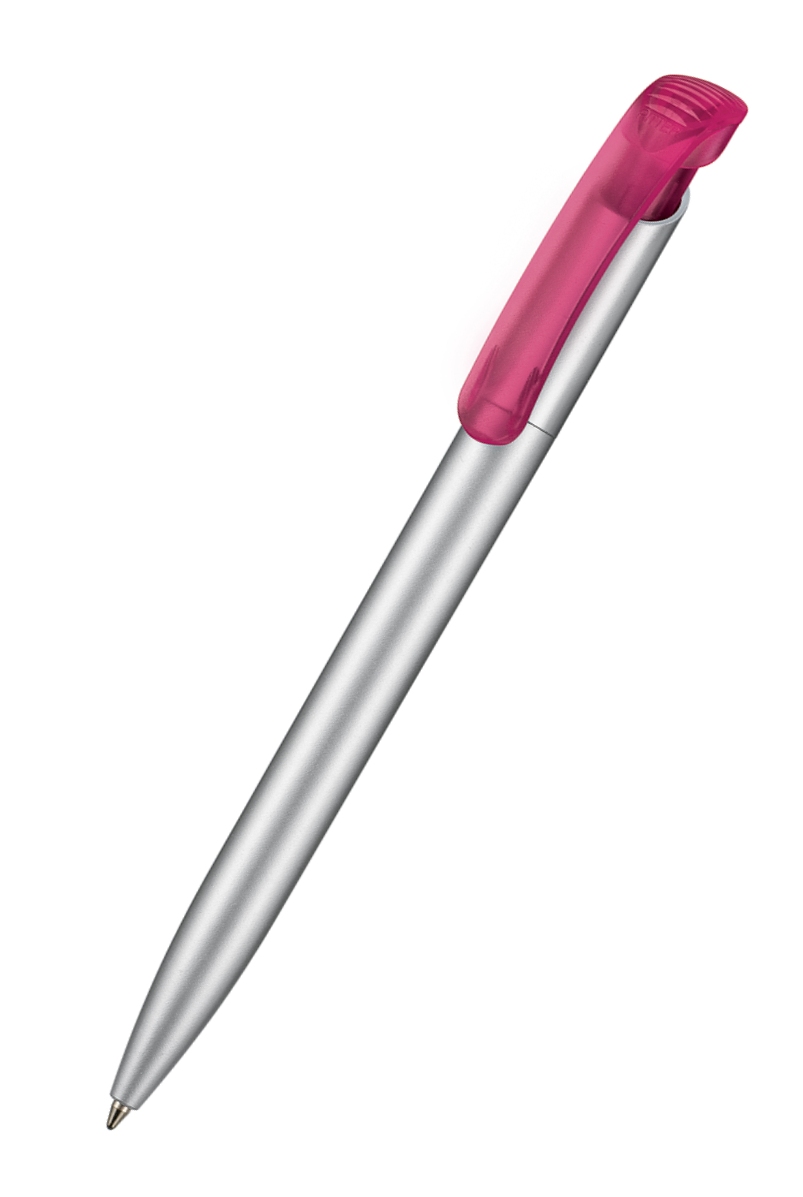 Ritter Pen Kugelschreiber Clear Silver F 32000 Magenta 3806